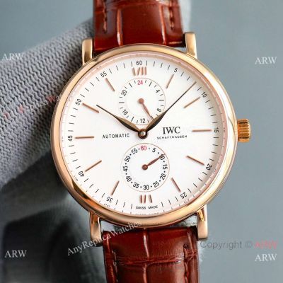 Swiss Grade 1 Replica IWC new Portofino Rose Gold Watch with Self-winding